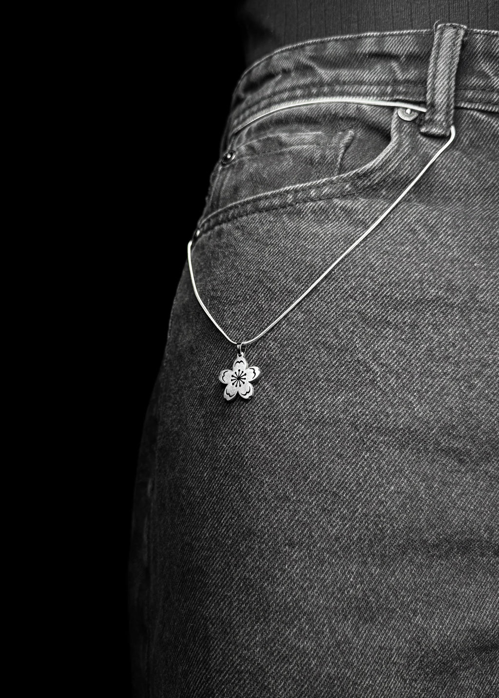 SAKURA / PINGENTE + CORRENTE