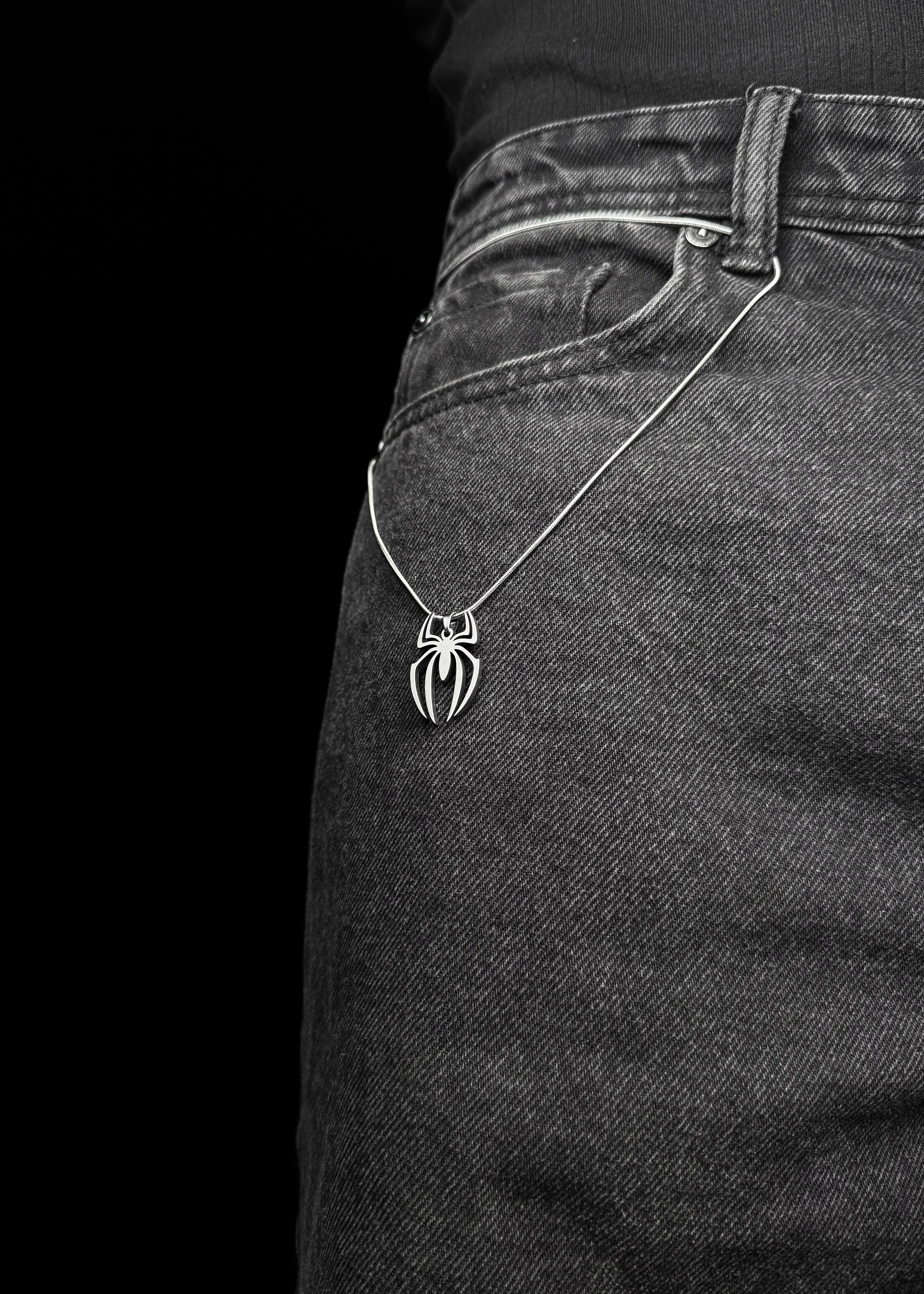 SPIDER / PINGENTE + CORRENTE