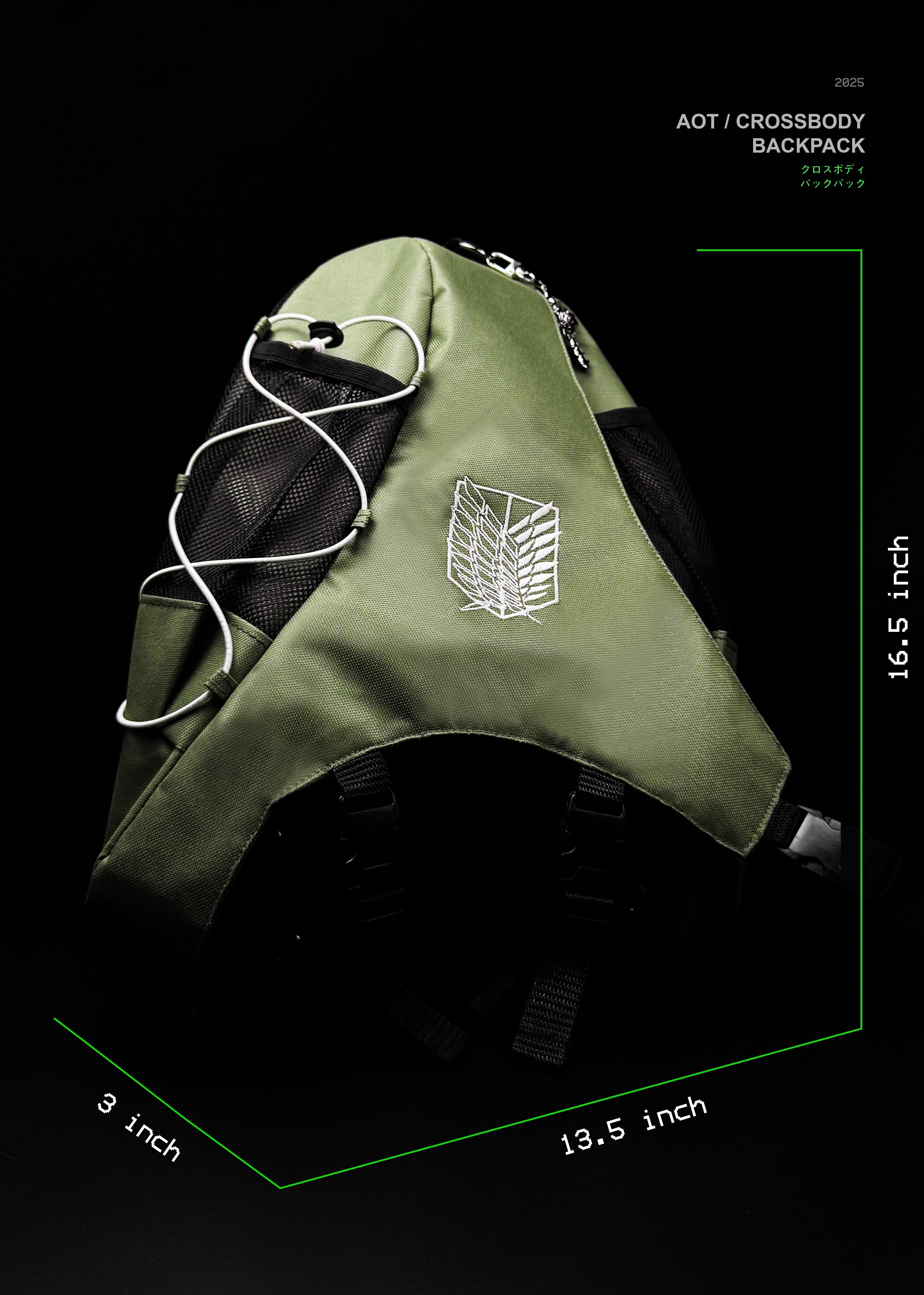 ATTACK ON TITAN/ MOCHILA